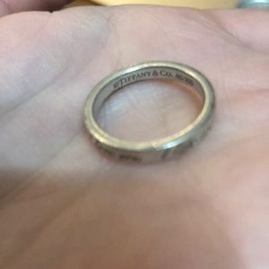 Tiffany and Co. “I love you” ring